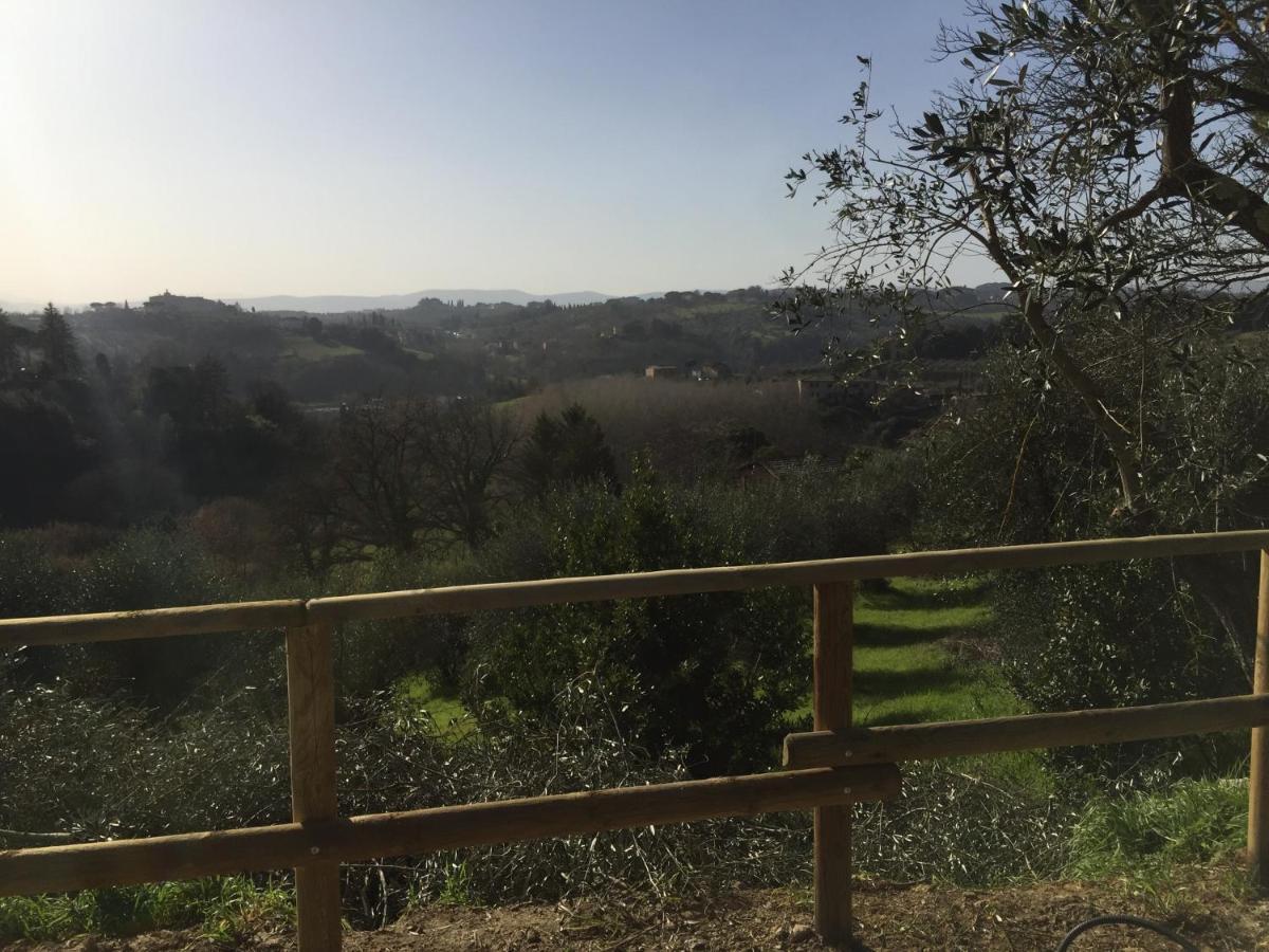 Oliveta Del Verde Appartamento Con Grande Giardino 500Mt Dal Centro Siena Exteriör bild